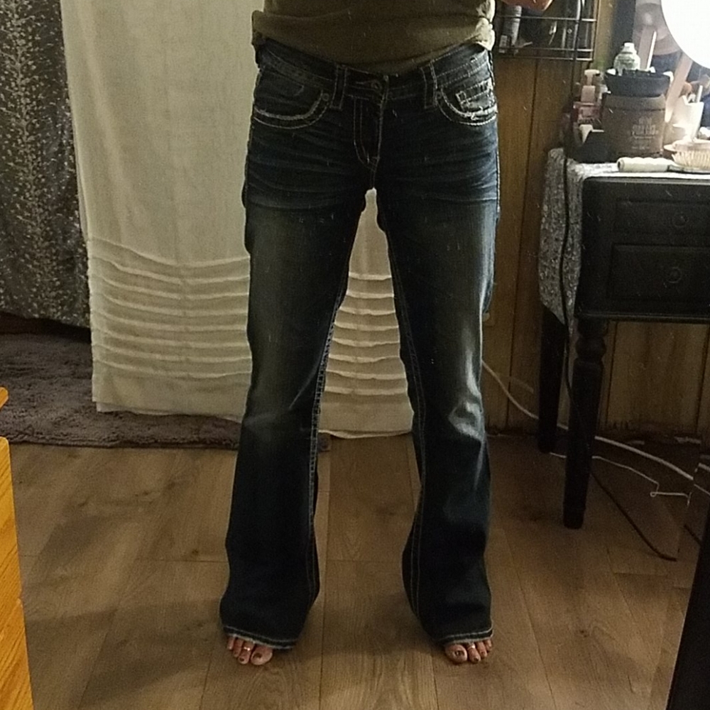 Silver Lola Flare Jeans 28/35